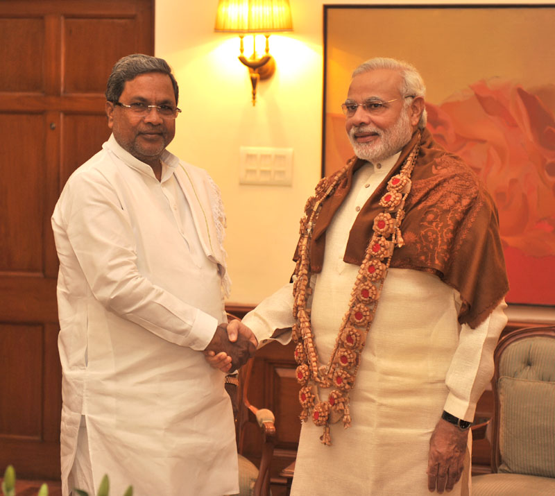Karnataka CM calls on PM Modi